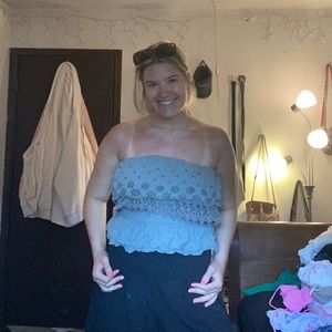 american eagle tube top